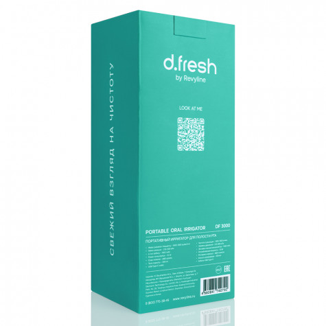 Портативный ирригатор D.Fresh by Revyline DF3000 Mint