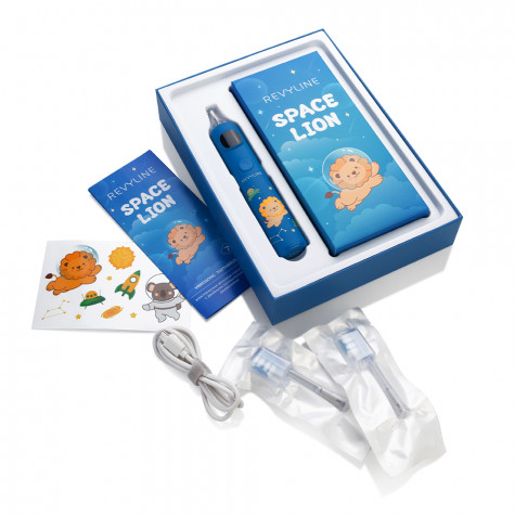 Электрическая звуковая зубная щетка Revyline RL 095 Kids, Blue