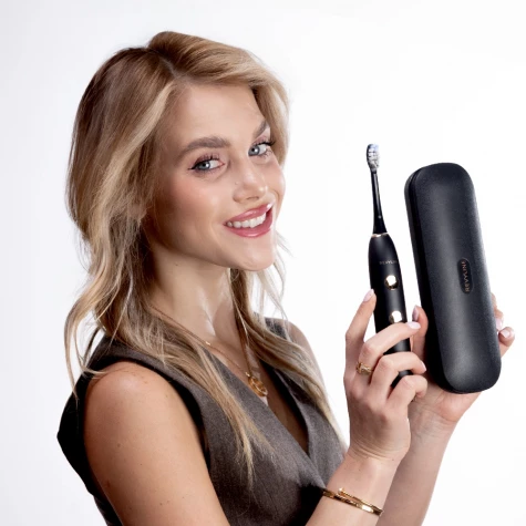 Электрическая звуковая зубная щётка Revyline RL 085 Black